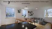 Wohnraum - 4 Zimmer Etagenwohnung in München