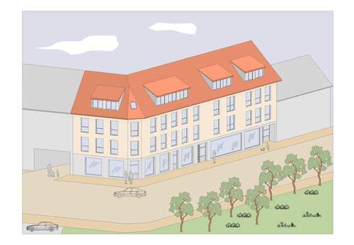 Straßenansicht - 15 Familienhaus Barrierefrei Aufzug Energiespar- Haus
