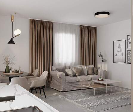 Bild 1 - Exklusive 3,5-Zimmer-Wohnung mit großzügiger Dachterrasse