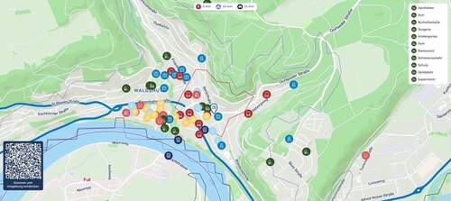 Lageplan-Am Mühleberg 14, 79761 Waldshut-Tiengen, Deutschland-Kartenausschnitte - 
