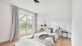 Schlafenzimmer Musterwohnung - Etagenwohnung mit 62,40 m² in Lübeck zur Miete