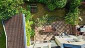 Terrasse aus Vogelperspektive - 