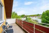 Tolle Aussicht vom Balkon - 