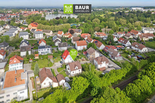 Luftaufnahme - 4 Zimmer Einfamilienhaus zum Kaufen in Bad Waldsee