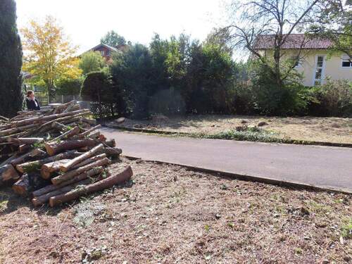 Der vordere Baugrund - 