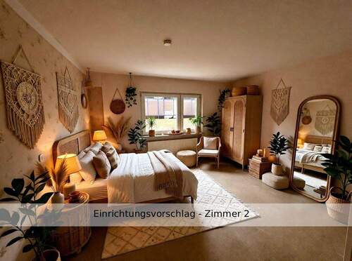 Schlafzimmer - Etagenwohnung mit 80,00 m&sup2; in Karlsruhe zum Kaufen