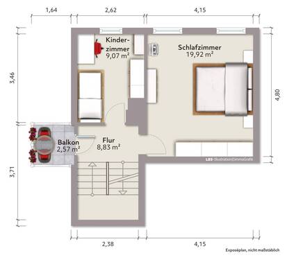 Obergeschoss - 