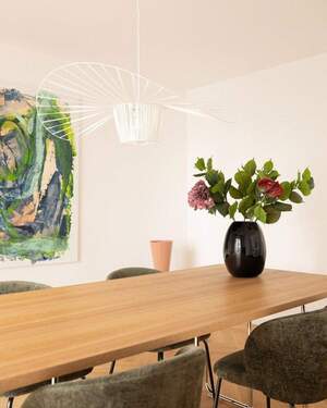 Esszimmer - Etagenwohnung mit 90,00 m&sup2; in Frankfurt zum Kaufen