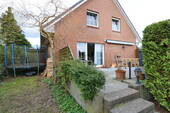 Hausrückseite - 4 Zimmer Einfamilienhaus in Hamburg