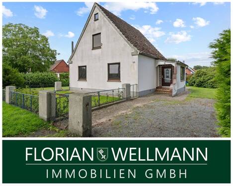 Bild 1 - Geestland - Lintig l Freistehendes Einfamilienhaus mit Kamin und großem Grundstück