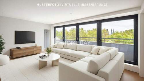 Wohnzimmer 2-Musterfoto (virtuelle Inszenierung)3 - 