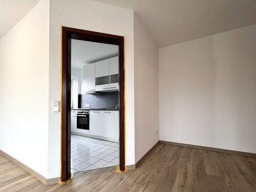 Blick in die Küche - 