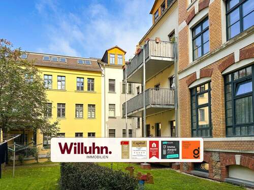 Schönes Hinterhaus - Top-Investment: charmante Maisonette-Eigentumswohnung in ruhiger Lage des Waldstraßenviertels