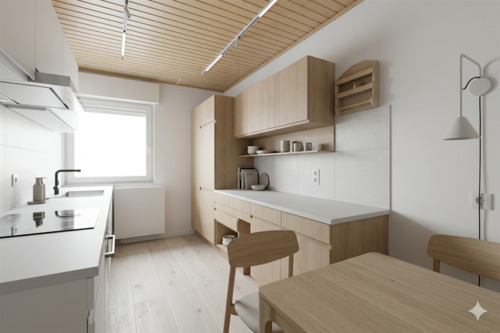 Küche EG - virtually staged - 