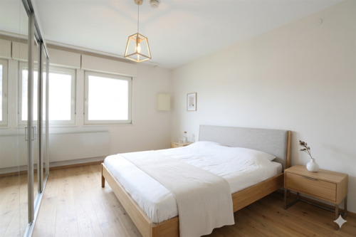 Schlafzimmer EG - virtually staged - 