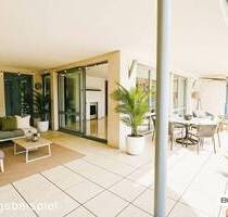 Den Sommer genießen! 4-Zi. Wohnung mit großer Sonnenterrasse, Einbauküche und Kamin! - Nürnberg Steinplatte