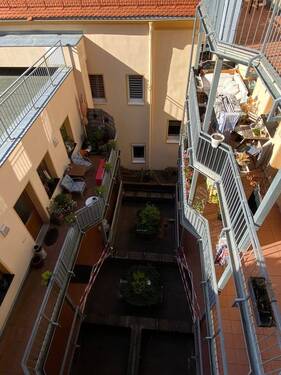 Innenhof - 2 Zimmer Etagenwohnung zur Miete in Bautzen