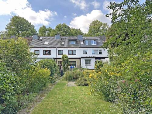 Gartenansicht - 4 Zimmer Reihenmittelhaus in Hamburg