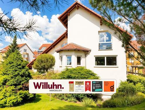 Idyllischer Blick - Einziehen und Wohlfühlen: Architektenhaus mit sonniger Süd-Terrasse 