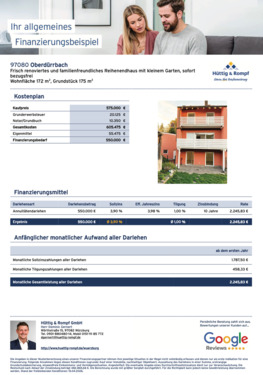 Finanzierungsbeispiel - 