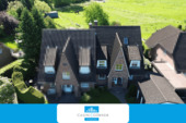 Titelfoto - Unverbaubarer Süd-Blick über die Felder: Großzügige, familiengerechte Haushälfte!