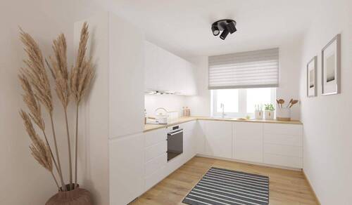 Die offene Wohnküche lädt zum gemeinsamen Kochen e - 