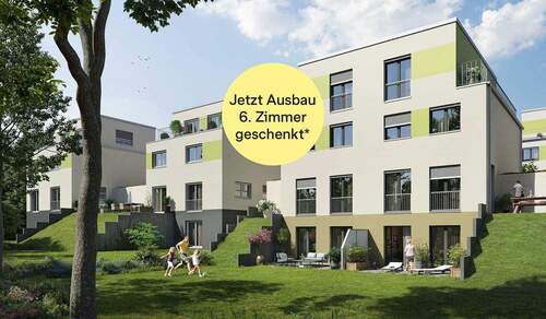 familienfreundliche Doppelhaushälfte - Modernes Haus mit zwei Terrassen