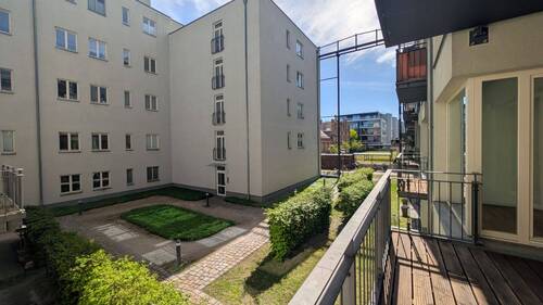 Ausblick vom Balkon - 