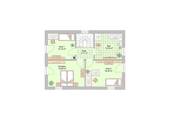 Grundriss Haus Satteldach OG - 