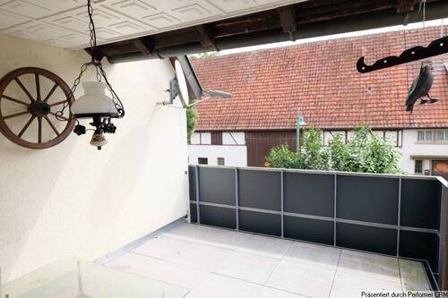 EFH-Balkon Blick nach Osten - 