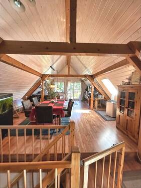 Dachgeschoss: Wohn-/Esszimmer - 