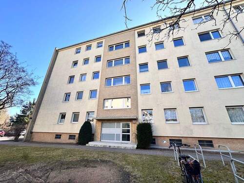 Ansicht Front 1 - Attraktive 2-Zimmer-Wohnung mit Südbalkon und Fahrstuhl in Berlin-Reinickendorf