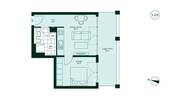 Grundriss der Eigentumswohnung - 