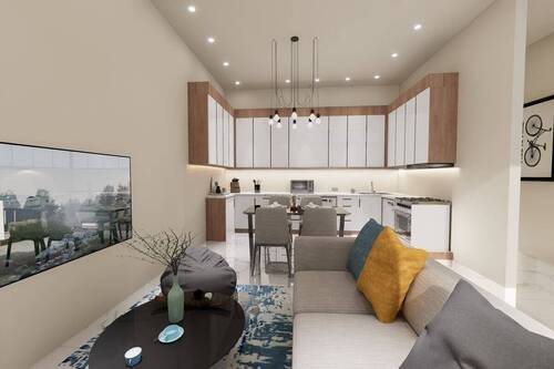 Wohn-und Essbereich - 