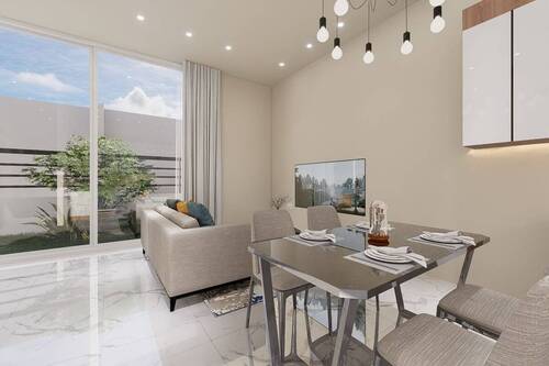 Wohn- und Essbereich - 