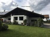 Wohnhaus Südseite - Villengrundstück mit 50er Jahre Haus in ruhiger Aussichtslage inmitten von Oberstdorf gegen Gebot