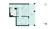 Grundriss der Eigentumswohnung - 