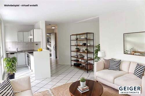 Wohnbeispiel Wohnzimmer 1 - 