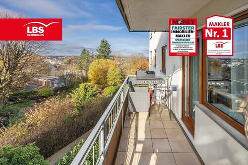 Balkon mit gewissem Ausblick - Top 4-Zimmer-Wohnung mit Balkon in Hellersen