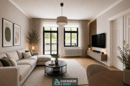 Wohnzimmer - Stilvolles Haus mit traumhaftem Garten und vielseitigen Nutzungsmöglichkeiten