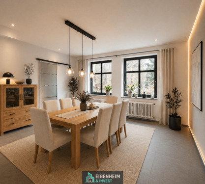 Esszimmer - 1 Zimmer Einfamilienhaus in Eberswalde