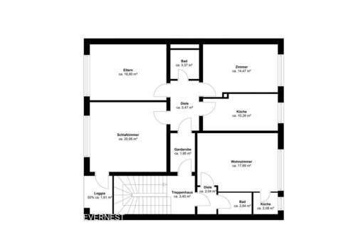1 + 2.Obergeschoss - 
