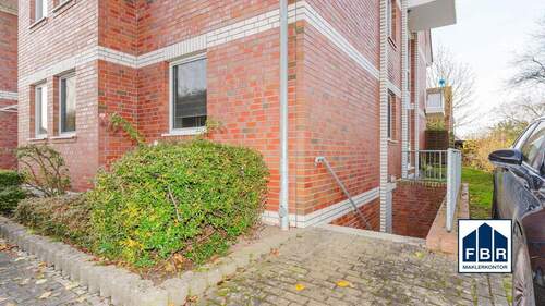 Außenzugang Keller - 2 Zimmer Etagenwohnung in Pampow