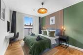 Schlafzimmer Musterwohnung Wohnbeispiel - 