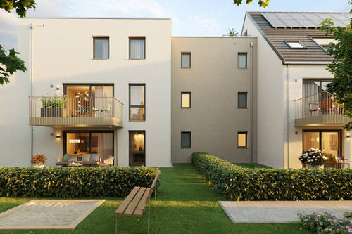 Karle - Außenansicht - Barrierefreie 3-Zimmer Wohnung mit Gartenanteil