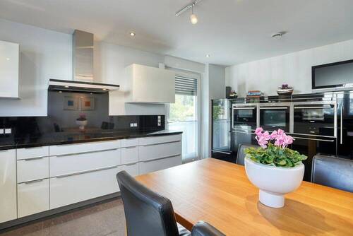 Küche mit Ausgang zum Garten - 