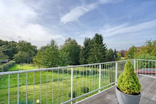 Aussicht vom Balkon - 