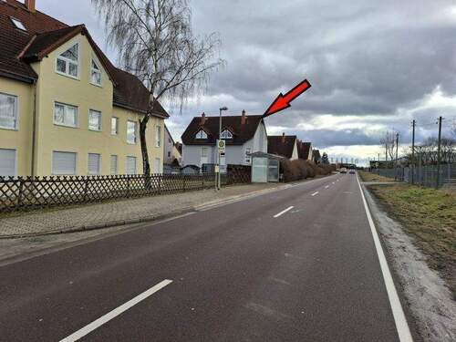 Zufahrtsstraße von Ascherleben Richtung Westdorf - 