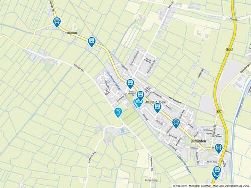 Geolyzer Kartenausschnitt - Grundstück in Nordenham / Abbehausen