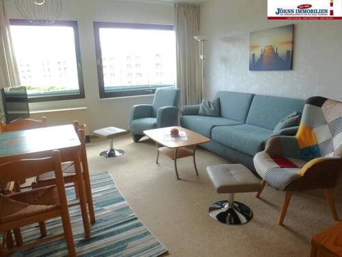 Wohnbereich - 2 Zimmer Etagenwohnung zum Kaufen in Fehmarn OT Burgtiefe